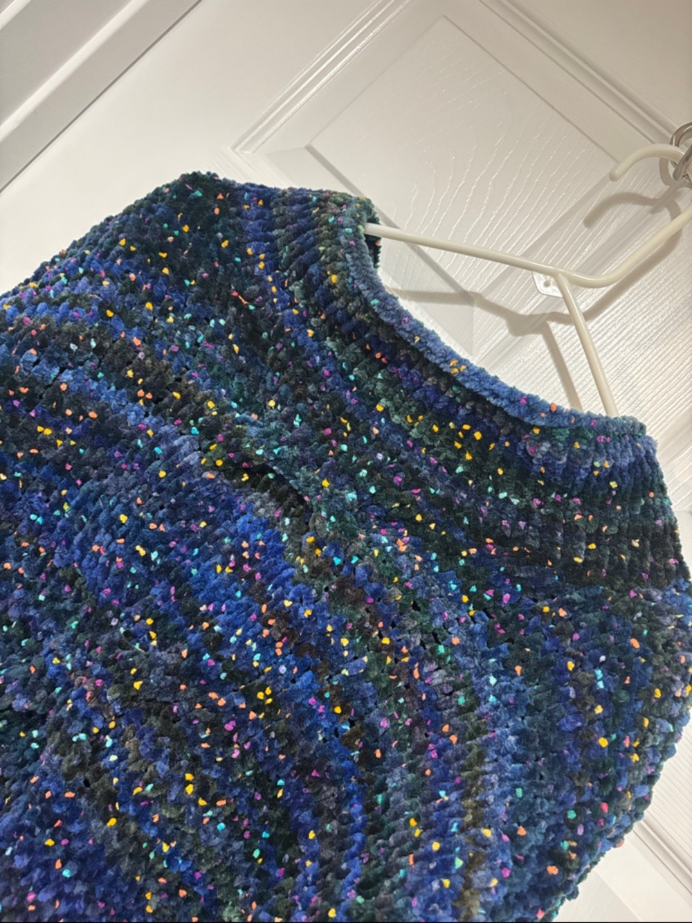 FINE POINTS LIZ TEKUS Vintage Oversized Chunky Knit Sweater